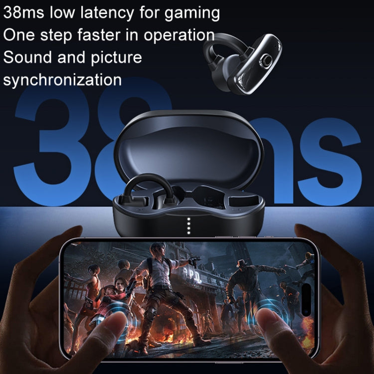 REMAX OpenBuds P2 Clip-On Bone Conduction Bluetooth Earphone Sports Music Wireless Earphone(White)