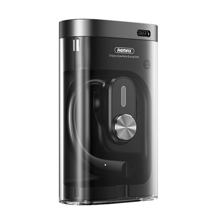 REMAX OpenBuds P3 Metal Open-Ear OWS Wireless Bluetooth Earphone(Black)