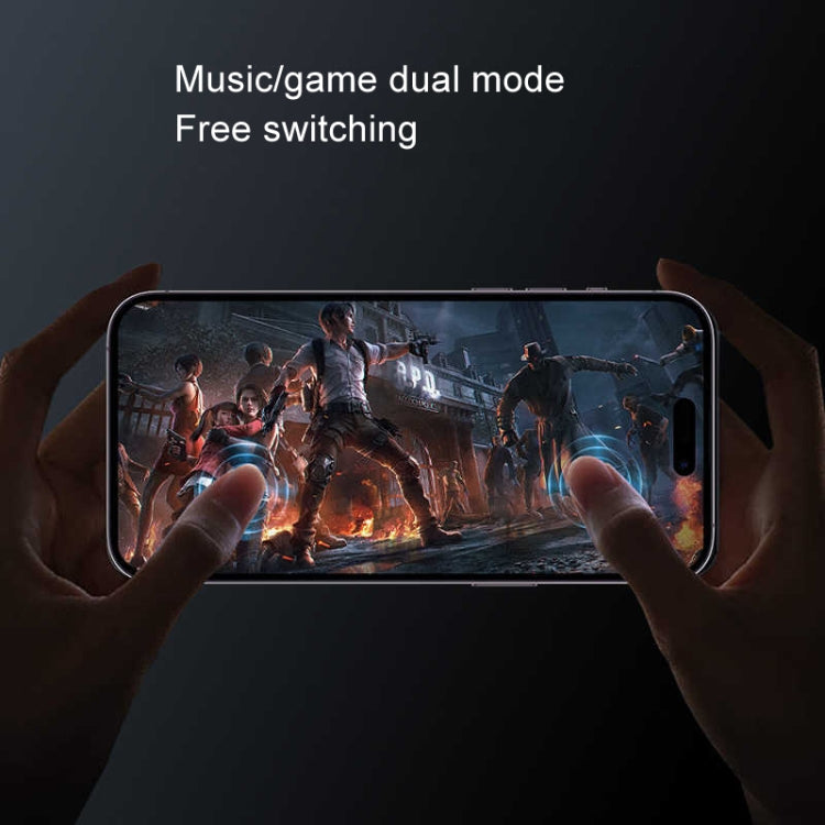 REMAX GameBuds G6 Transparent Wireless Bluetooth Gaming Earphone ENC Noise Reduction Into Ear Gaming Earphone(Ivory White)