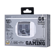REMAX GameBuds G6 Transparent Wireless Bluetooth Gaming Earphone ENC Noise Reduction Into Ear Gaming Earphone(Ivory White)