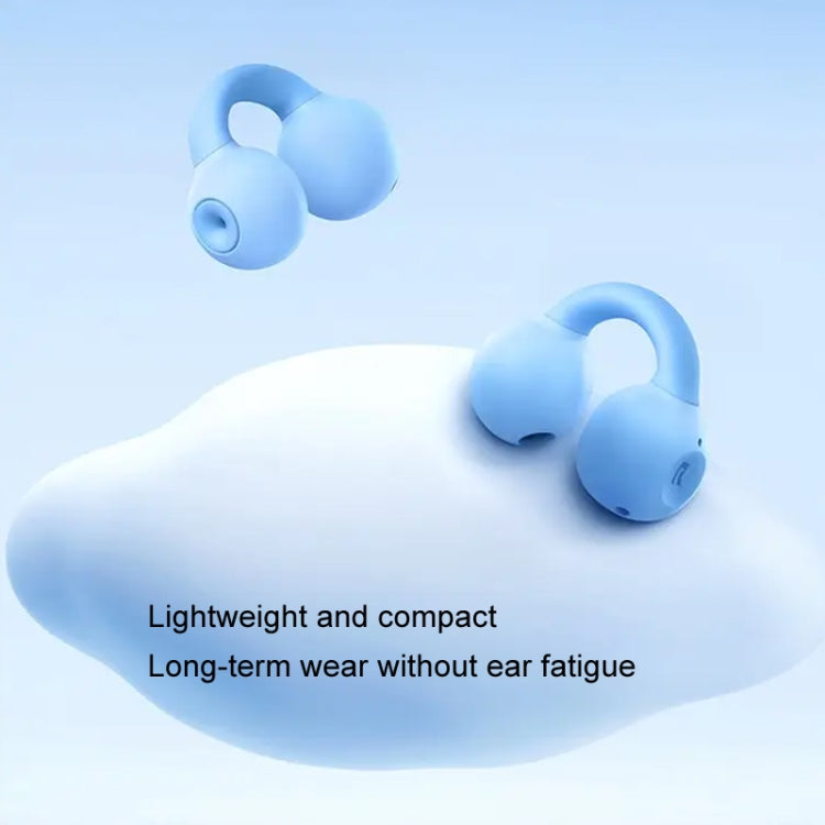 REMAX CozyBuds W15 Transparent Ear Clip Wireless Bluetooth Earphone OWS Sports Earphone(Star Black)