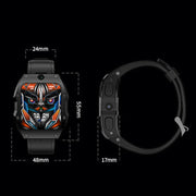 LOKMAT Appllp 3 Max 2.02-Inch Plug Card 4G Call Water-resistant Sport Smart Watch With SOS(Blue)