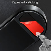 Automobile Temporary Parking License Plate Move Car Phone Number Cards(Black)