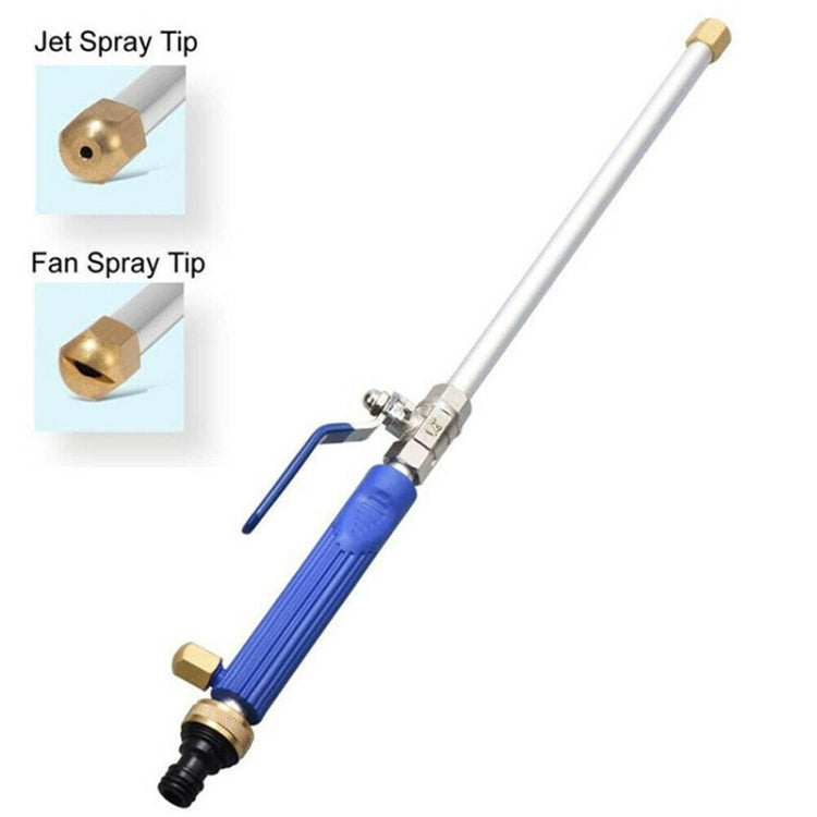 Garden Lawn Irrigation High Pressure Hose Spray Nozzle Car Wash Cleaning Tools (Yellow)