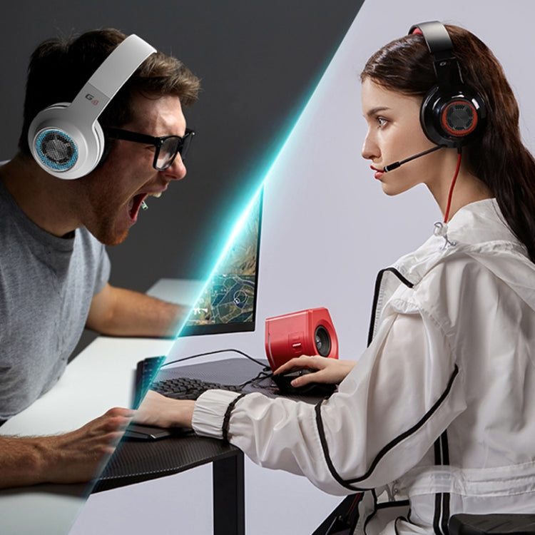 Edifier HECATE G4 Gaming Headeadphone Desktop Computer Listening Discrimination 7.1-channel Headset, Cable Length: 2.5m(Black Red)