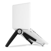 Tablet PC Laptop Desktop Bracket Cooling Triangle Bracket(Black)