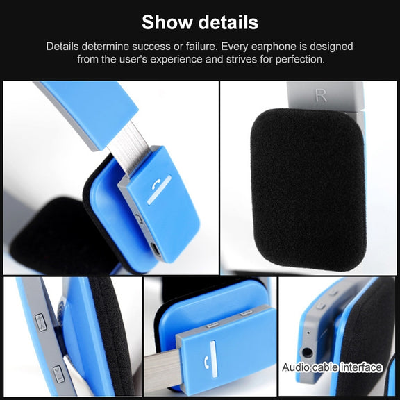 AEC BQ618 Smart Wireless Bluetooth Stereo Handsfree Earphone with Microphone, Support 3.5mm for Phone / Tablet / PSPs(white)