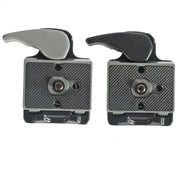 BEXIN Tripod Head Quick Release Plate Holder For Manfrotto 200PL-14(Black)