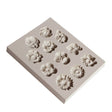 2 PCS Fondant Cake Silicone Mold Chocolate Mold DIY Trumpet Flower Sun Flower Baking Decoration(Gray) - free shipping - PMC TechLife - Order now!