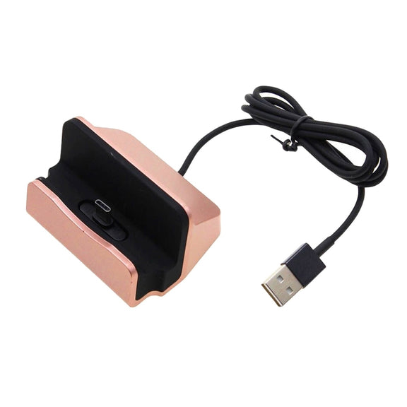 USB-C / Type-C 3.1 Sync Data / Charging Dock Charger(Rose Gold)