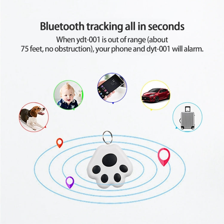 HYC09 Mini Pet Smart Wear GPS Pet Bluetooth Locator Tracker(Dark Blue)