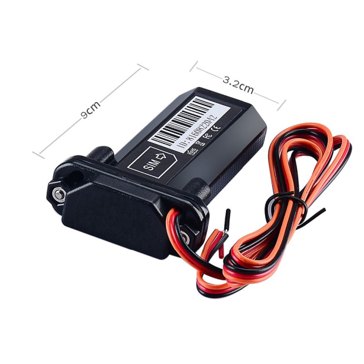 KH-901 Mini Water-resistant GSM GPS Tracker for Car Motorcycle Vehicle(Black)