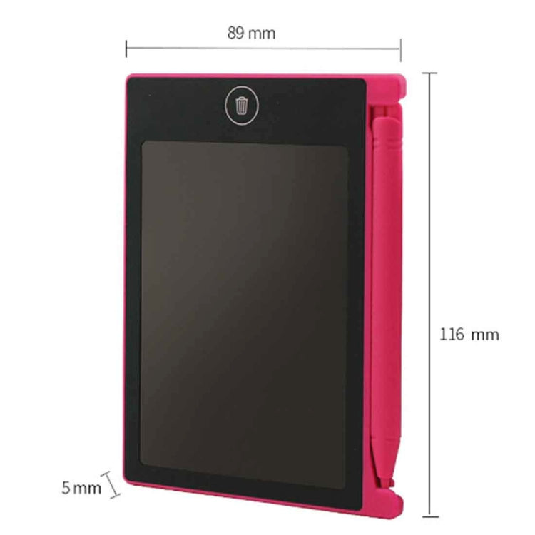 CHUYI 4.4 inch LCD Writing Tablet Portable Electronic Writing Drawing Board Doodle Pads with Stylus for Home School Office(Pink)