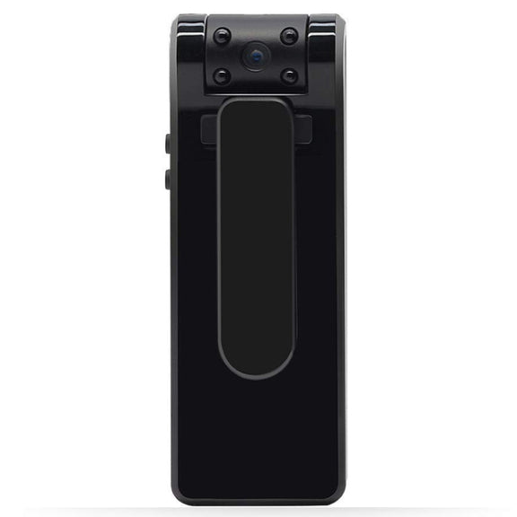 B19 Back Clip Design 1080P HD Camera Video Recorder, Support Motion Detection / Infrared Night Vision /180 Degrees Rotation Camera / TF Card / OTG