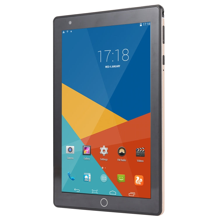 BDF P8 3G Phone Call Tablet PC, 8 inch, 2GB+32GB, Android 9.0, MTK8321 Octa Core Cortex-A7, Support Dual SIM & Bluetooth & WiFi & GPS, EU Plug(Gold)