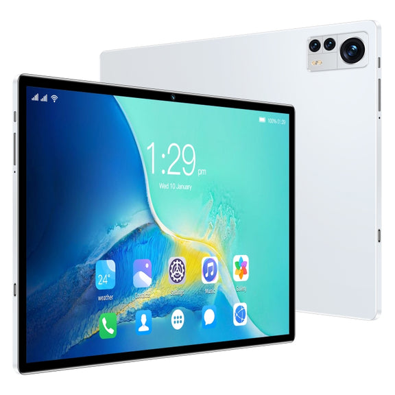X12 4G LTE Tablet PC, 10.1 inch, 4GB+32GB, Android 8.1 MTK6750 Octa Core, Support Dual SIM, WiFi, Bluetooth, GPS(White)