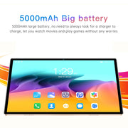 X12 4G LTE Tablet PC, 10.1 inch, 4GB+32GB, Android 8.1 MTK6750 Octa Core, Support Dual SIM, WiFi, Bluetooth, GPS(White)