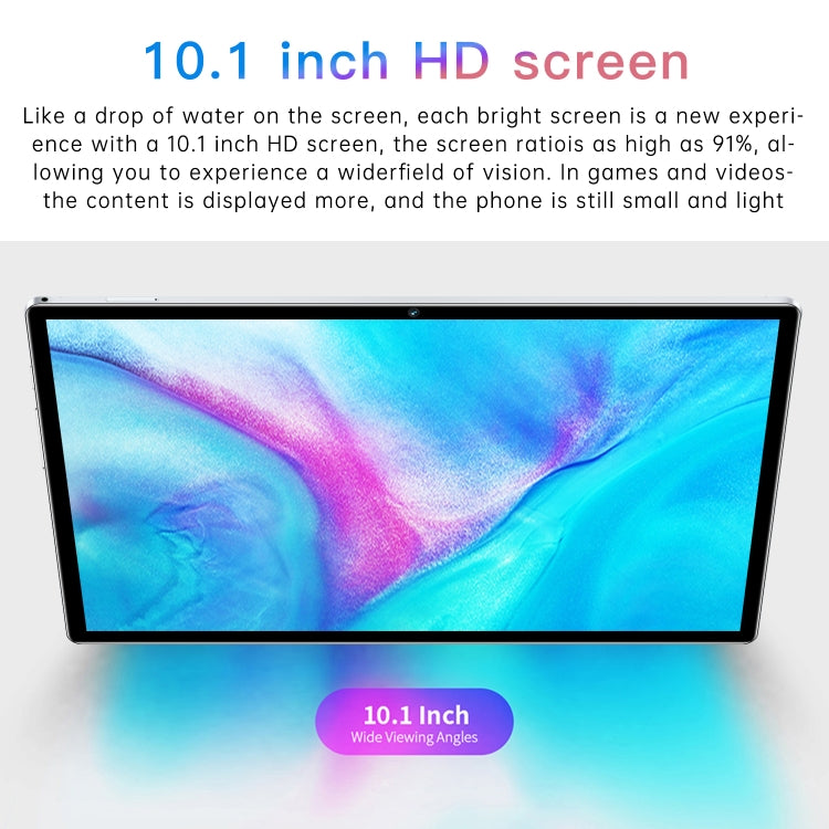 X12 4G LTE Tablet PC, 10.1 inch, 4GB+32GB, Android 8.1 MTK6750 Octa Core, Support Dual SIM, WiFi, Bluetooth, GPS(Blue)