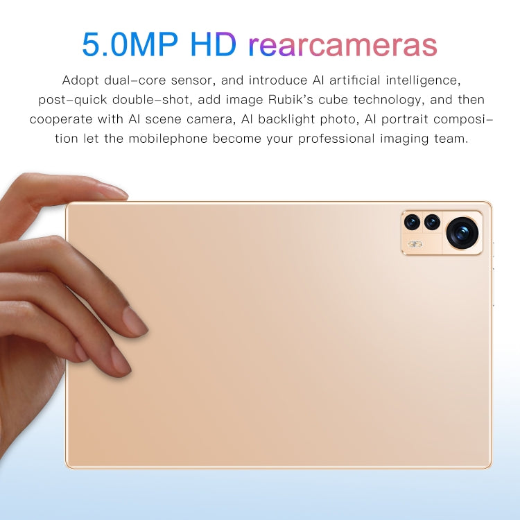 X12 4G LTE Tablet PC, 10.1 inch, 4GB+32GB, Android 8.1 MTK6750 Octa Core, Support Dual SIM, WiFi, Bluetooth, GPS(White)
