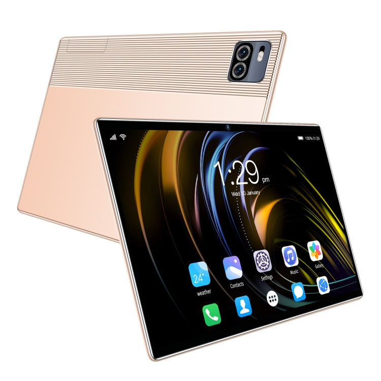 X101 3G Phone Call Tablet PC, 10.1 inch, 2GB+16GB, Android 5.1 MT6592 Octa Core, Support Dual SIM, WiFi, Bluetooth, GPS (Gold)