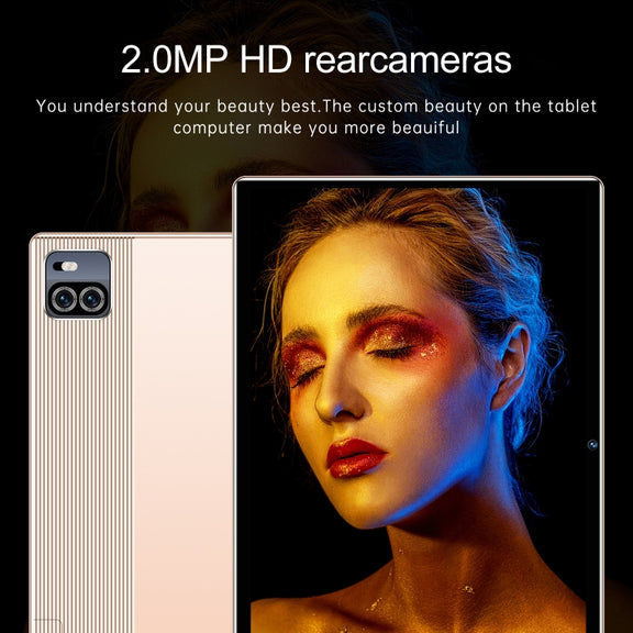 X101 3G Phone Call Tablet PC, 10.1 inch, 2GB+16GB, Android 5.1 MT6592 Octa Core, Support Dual SIM, WiFi, Bluetooth, GPS (Gold)