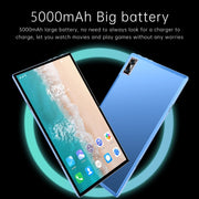 G18 4G LTE Tablet PC, 10.1 inch, 4GB+32GB, Android 8.1 MTK6750 Octa Core, Support Dual SIM, WiFi, Bluetooth, GPS(Blue)