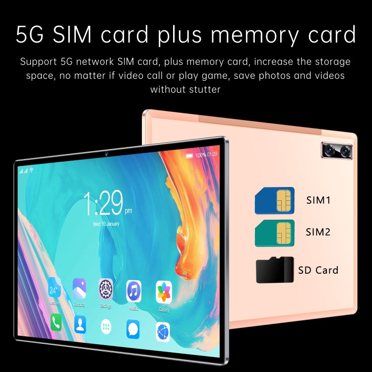 G18 4G LTE Tablet PC, 10.1 inch, 4GB+32GB, Android 8.1 MTK6750 Octa Core, Support Dual SIM, WiFi, Bluetooth, GPS(Blue)