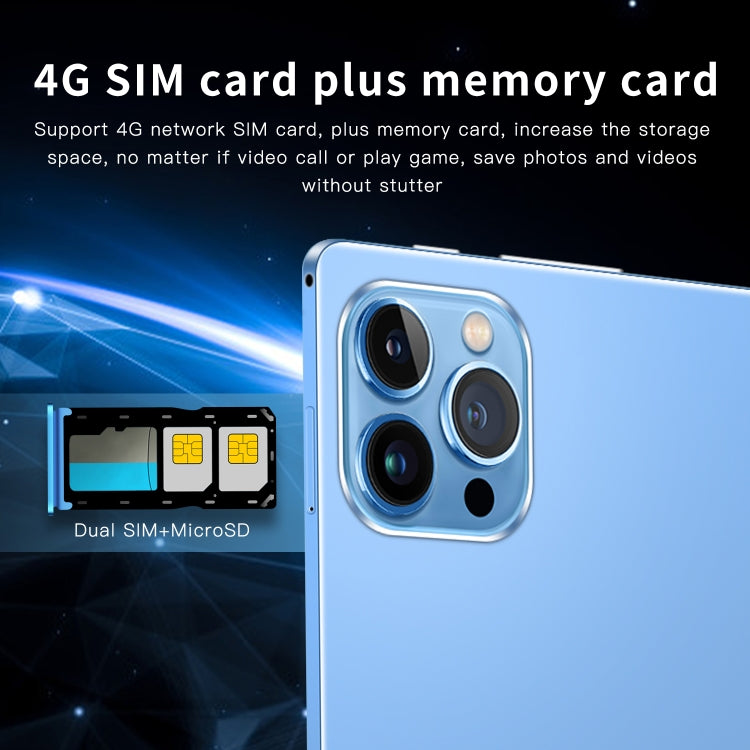 PA15 4G LTE Tablet PC, 10.1 inch, 4GB+32GB, Android 8.1 MTK6750 Octa Core, Support Dual SIM, WiFi, Bluetooth, GPS(Blue)