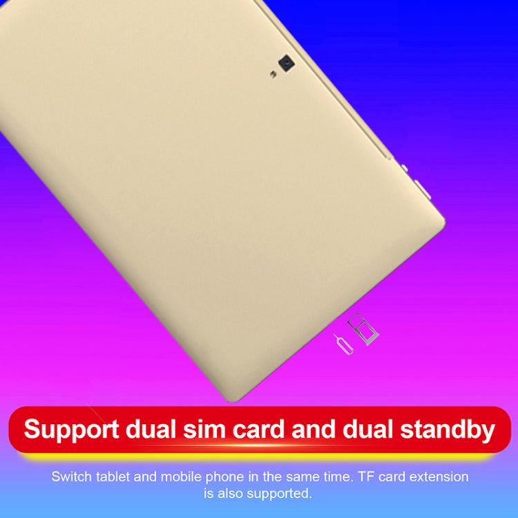 M101 4G LTE Tablet PC, 14.1 inch, 4GB+128GB, Android 8.1 MTK6797 Deca Core 2.1GHz, Dual SIM, Support GPS, OTG, WiFi, BT(Silver)