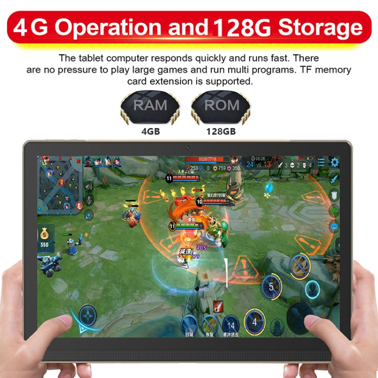M101 4G LTE Tablet PC, 14.1 inch, 4GB+128GB, Android 8.1 MTK6797 Deca Core 2.1GHz, Dual SIM, Support GPS, OTG, WiFi, BT(Silver)