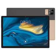 BDF P70 4G LTE Tablet PC, 10.1 inch, 8GB+128GB, Android 12.0 MTK6762 Octa Core, Support Dual SIM & Bluetooth & WiFi, EU Plug(Gold)