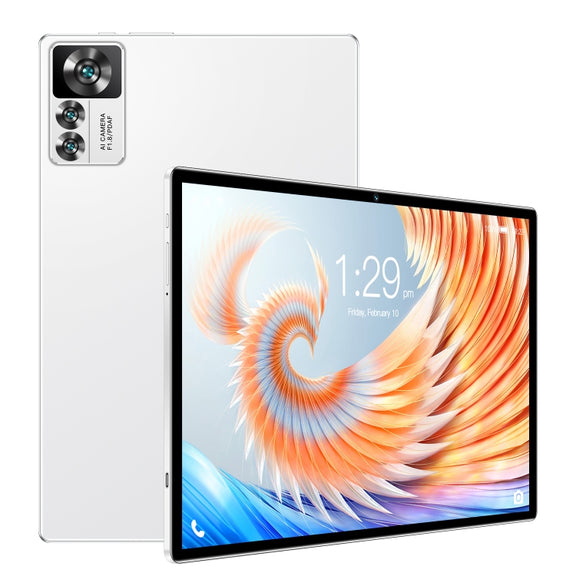12S Pro 4G LTE Tablet PC, 10.1 inch, 4GB+64GB, Android 8.1  MTK6755 Octa-core 2.0GHz, Support Dual SIM / WiFi / Bluetooth / GPS (White)
