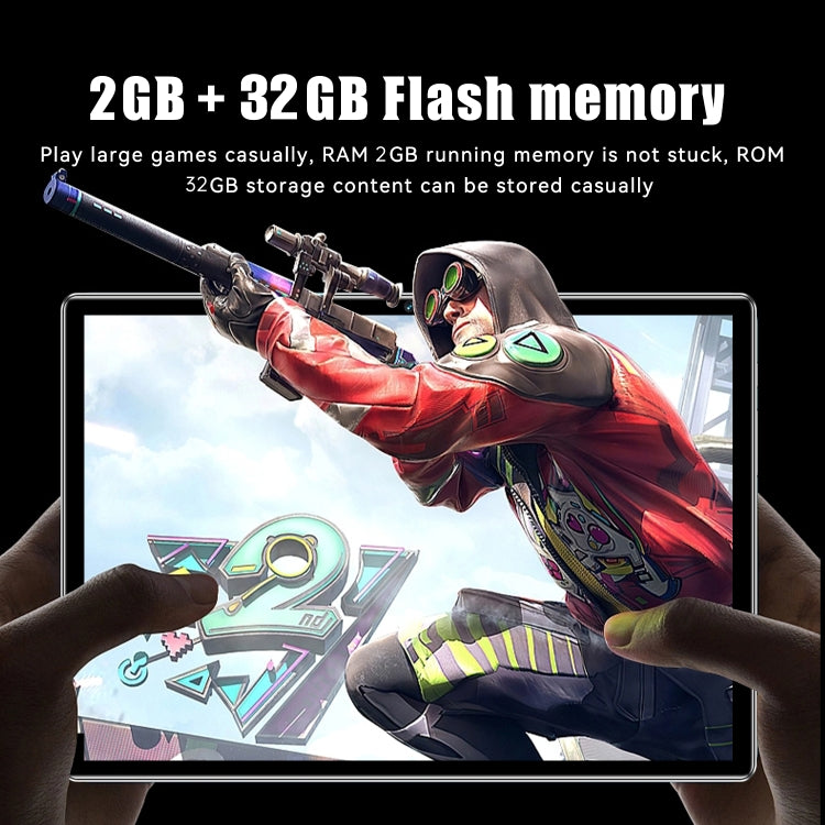 20S Pro 3G Phone Call Tablet PC, 10.1 inch, 2GB+32GB, Android 7.0  MTK6735 Quad-core 1.3GHz, Support Dual SIM / WiFi / Bluetooth / GPS (Black)