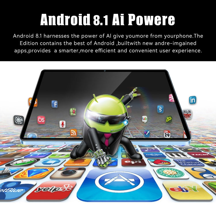 S30 Pro 4G LTE Tablet PC, 10.1 inch, 4GB+64GB, Android 8.1  MTK6755 Octa-core 2.0GHz, Support Dual SIM / WiFi / Bluetooth / GPS(Black)