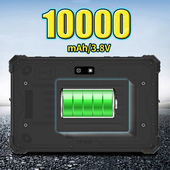 CENAVA A80ST 4G Rugged Tablet, 8 inch, 4GB+64GB, IP68 Water-resistant Shockproof Dustproof, Android 10.0 MT6771 Octa Core, Support GPS/WiFi/BT/NFC, US Plug