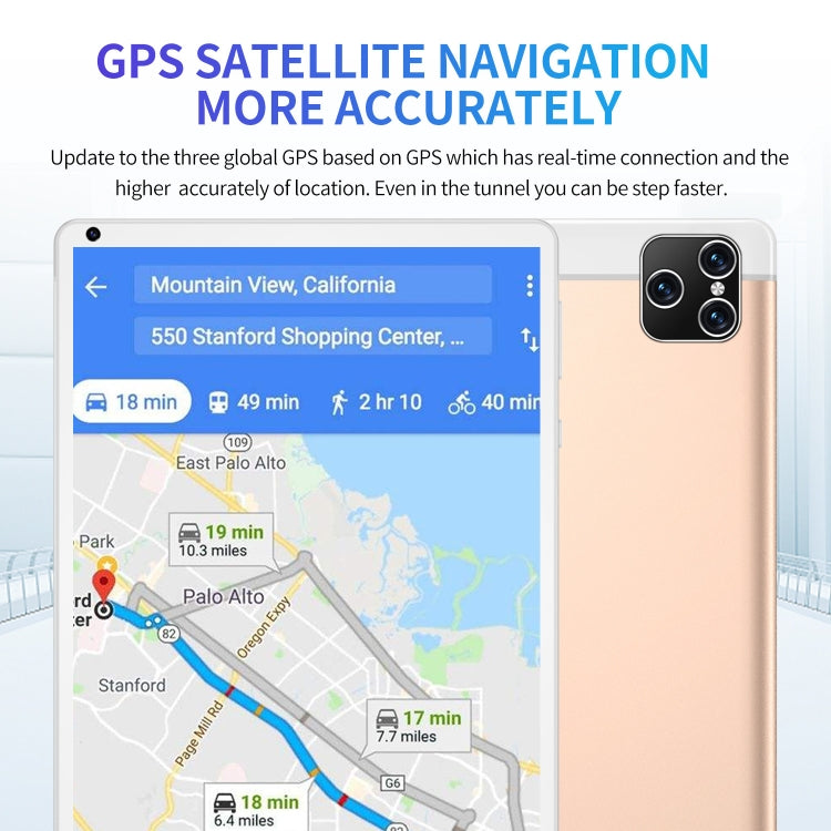 P8 3G Phone Call Tablet PC, 8 inch, 1GB+16GB, Android 5.1 MT6592 Octa Core, Support Dual SIM, WiFi, Bluetooth, GPS, US Plug(Grey)