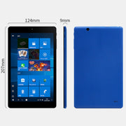 HSD8001 Tablet PC, 8 inch 2.5D Screen, 4GB+64GB, Windows 10, Intel Atom Z8300 Quad Core, Support TF Card & HDMI & Bluetooth & Dual WiFi, US Plug(Black)