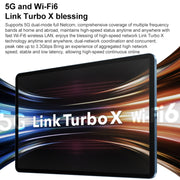 Honor Tablet V7 Pro WiFi BRT-W09, 11 inch, 8GB+128GB, MagicUI 5.0(Android R) MediaTek 1300T Octa Core, Support Dual WiFi / Bluetooth / GPS, Not Support Google Play(Blue)