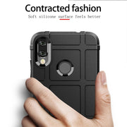 Full Coverage Shockproof TPU Case for Xiaomi Redmi Note 7 (Blue)