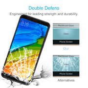 For Xiaomi  Redmi 5 Plus 9H Surface Hardness 2.5D Edge Anti-scratch Silk-screen Full Screen HD Tempered Glass Screen Protector (Black)