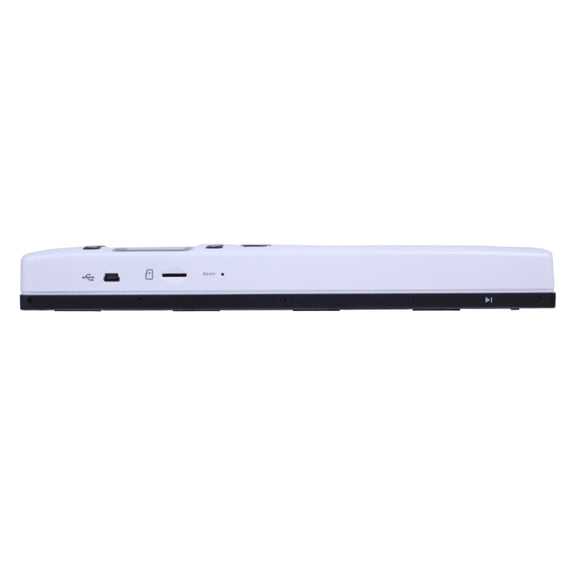iScan02 WiFi Double Roller Mobile Document Portable Handheld Scanner with LED Display,  Support 1050DPI  / 600DPI  / 300DPI  / PDF / JPG / TF(White)