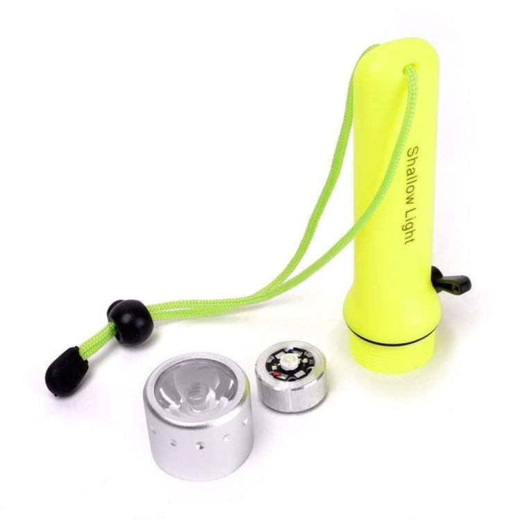 Water-resistant Underwater Diving LED Flashlight Adjustable Torch Diving Work Fishing Hunting Lamp