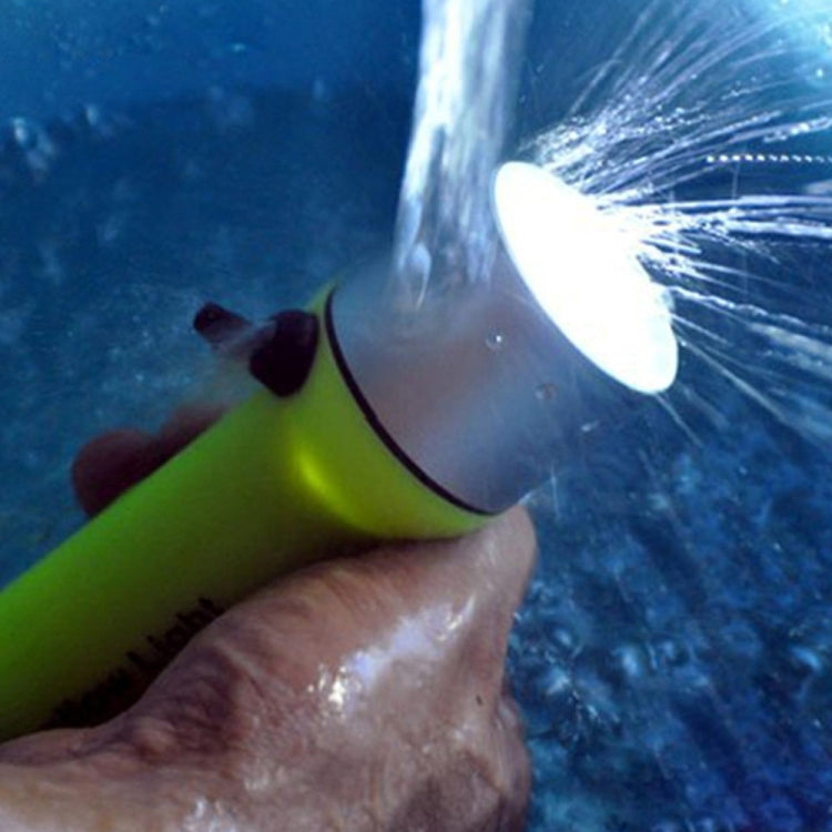 Water-resistant Underwater Diving LED Flashlight Adjustable Torch Diving Work Fishing Hunting Lamp