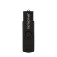 MicroDrive 8GB USB 2.0 Phone and Computer Dual-use Rotary OTG Metal U Disk (Black) - USB Flash Drives by MicroDrive | Online Shopping South Africa | PMC TechLife | Buy Now Pay Later Mobicred