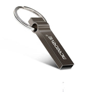 MicroDrive 4GB USB 2.0 Metal Keychain U Disk (Grey)