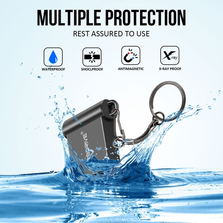 MicroDrive 32GB USB 2.0 Metal Mini USB Flash Drives U Disk (Grey)
