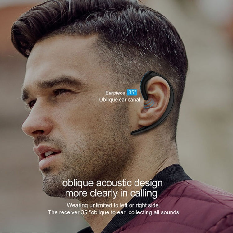 OVEVO Ear-hanging Business Style Wireless Bluetooth Earphone Headset