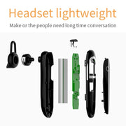 Moloke D5 Hanging Ear Type Business Bluetooth Water-resistant Anti-sweat Noise Cancelling Earphone HiFi Sound Headset