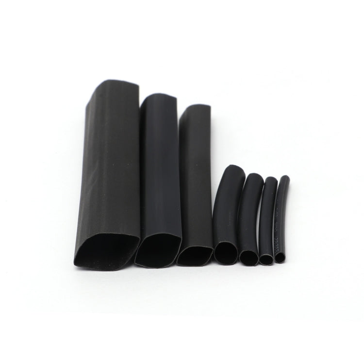 140 PCS / Box Water-resistant High Toughness Oxidation Resistance Seal Heat-shrinkable Butt Wire Tube, Random Color Delivery